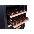Température de contrôle tactile Petite refroidisseur de vin à double zone